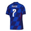 Camiseta de fútbol Croacia Majer 7 Niño 2ª equipación Euro 2024